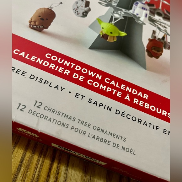 Hallmark Star Wars Advent Calendar w/ Ornaments - Star Wars CountDown Calendar - Picture 2 of 4